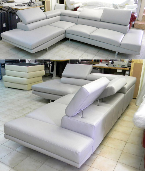 Offerta divano in pelle modello Concorde