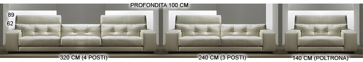 Divani misure Capital