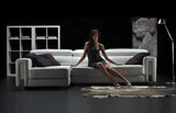 Donna Acciaio 280 x 160 cm, 3 spalliere regolabile, €1760