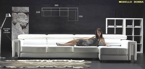 Canapé angle Donna Grand 300x150 cm