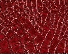 pelle pitone rosso