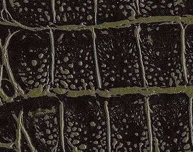 pelle pitone verde oliva